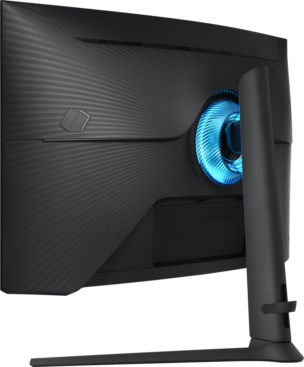 Samsung Monitor Gaming Smart curvo Odyssey G6 32" - Black, Black - Zwart