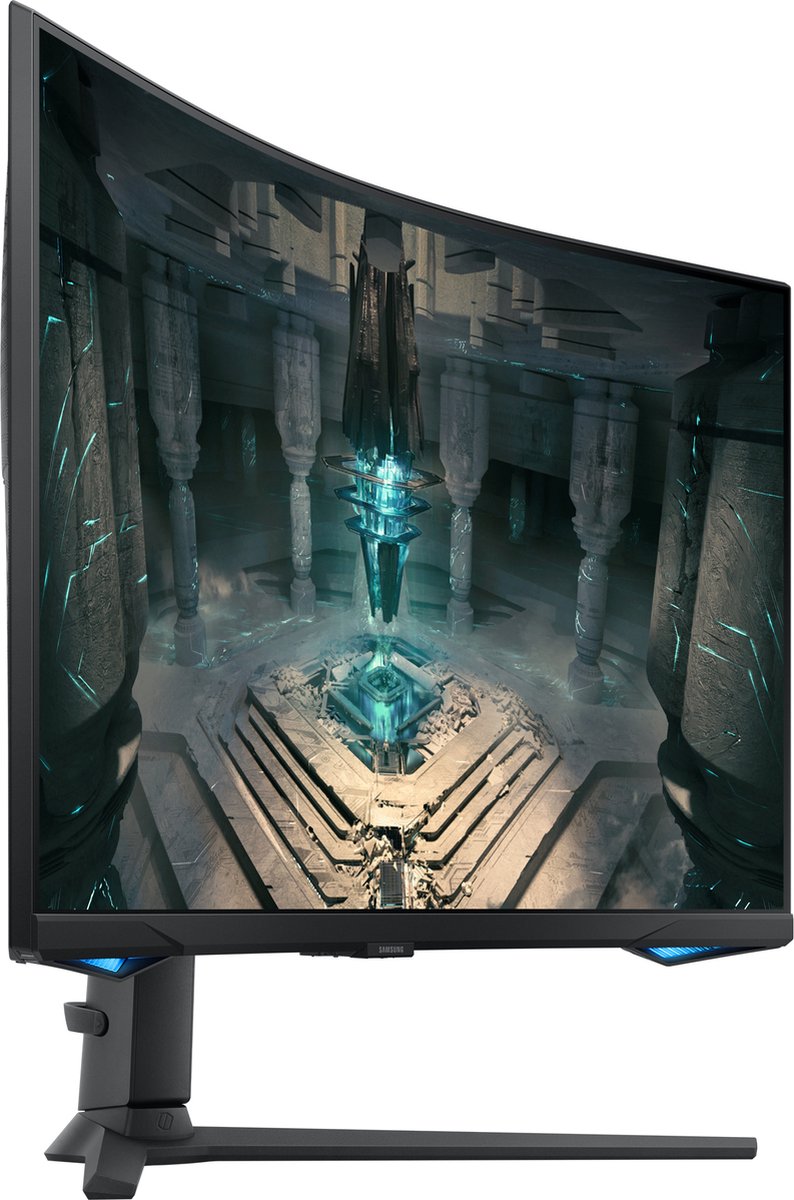 Samsung Monitor Gaming Smart curvo Odyssey G6 32" - Black, Black - Zwart