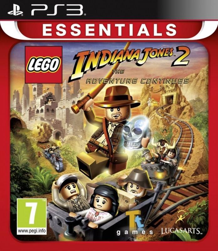 LucasArts Lego Indiana Jones 2 The Adventure Continues (essentials)