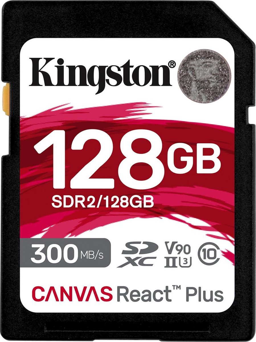 Kingston Technology Canvas React Plus SD 128 GB - Class 10
