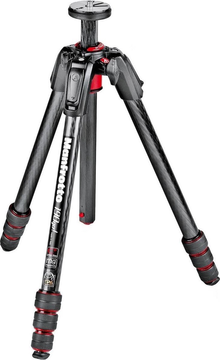 Manfrotto 190 Go! Carbon 4-Section Twist Tripod