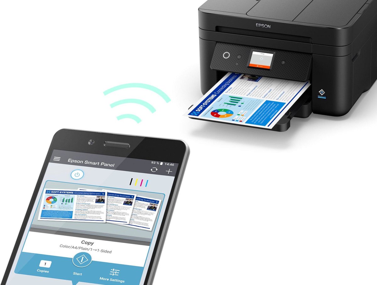 Epson Workforce Wf-2960dwf - Zwart