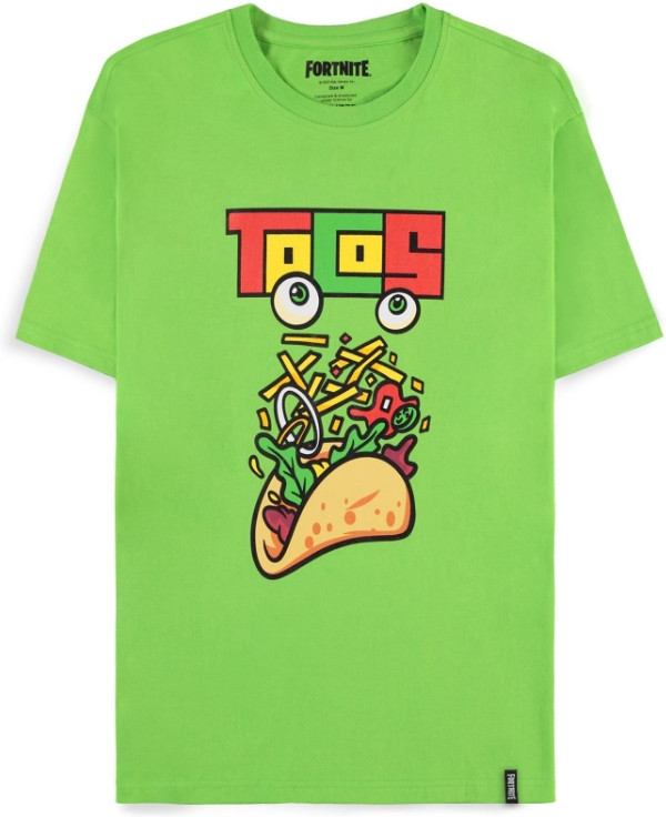 Difuzed Fortnite - Tacos Green Men's Short Sleeved T-shirt