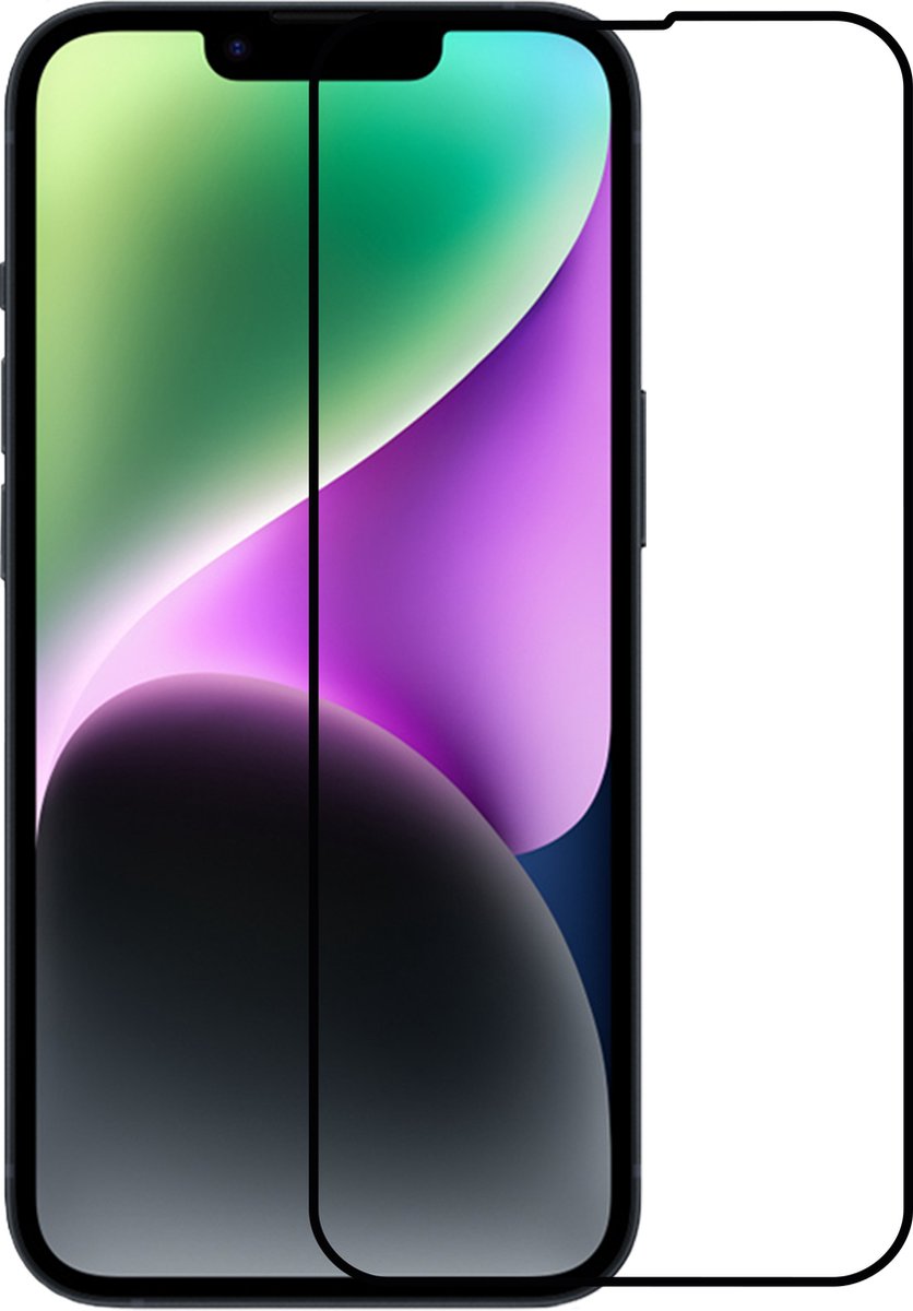 Kratoshield Iphone 14 Screenprotector - Glass - Full Cover 2.5d - Black