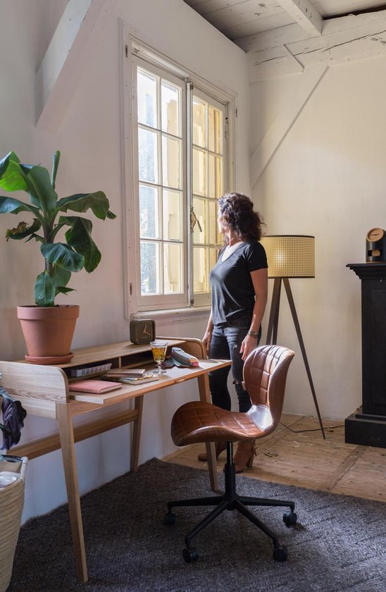 Zuiver OMG LL Bureaustoel - Bruin