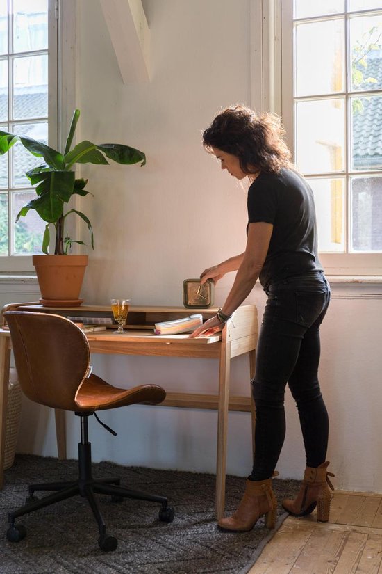 Zuiver OMG LL Bureaustoel - Bruin