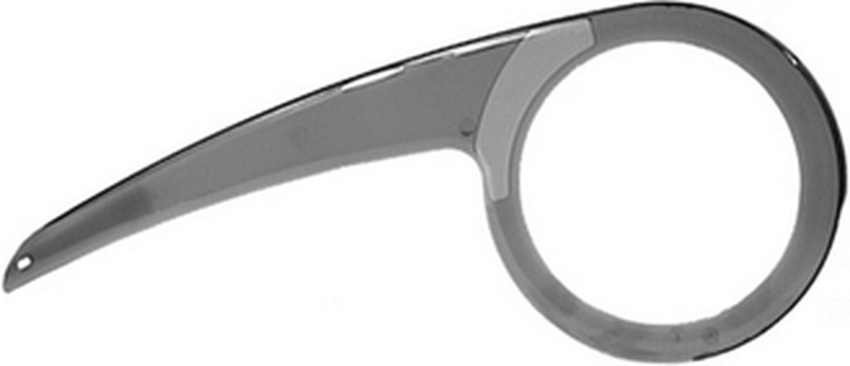 AXA Kettingscherm Flyer 42-44T - Donker Smoke