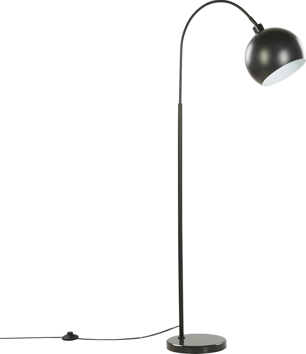 Beliani Gumara - Staande Lamp--ijzer - Zwart
