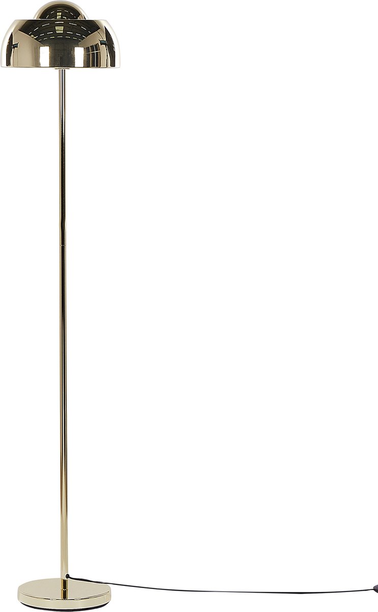Beliani Senette - Staande Lamp--staal - Goud