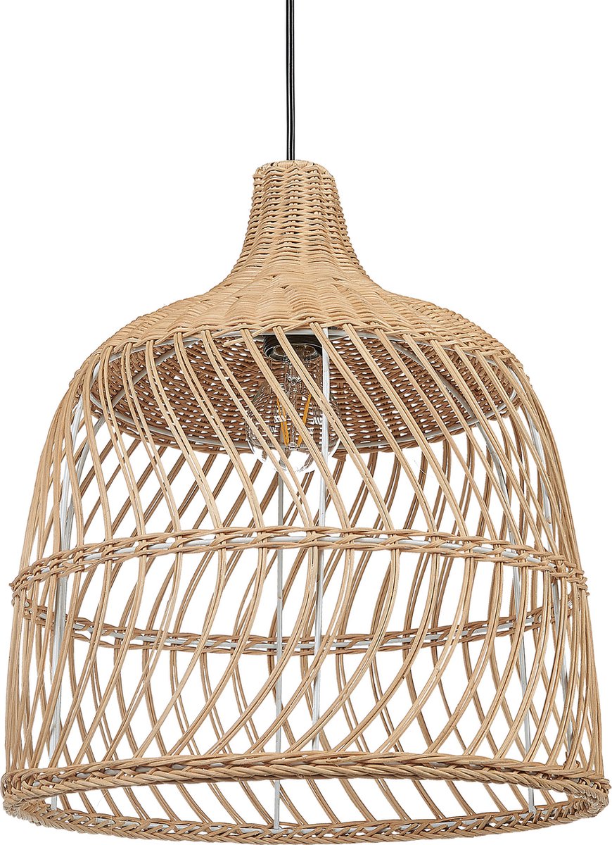 Beliani Pangani - Hanglamp--rotan - Beige