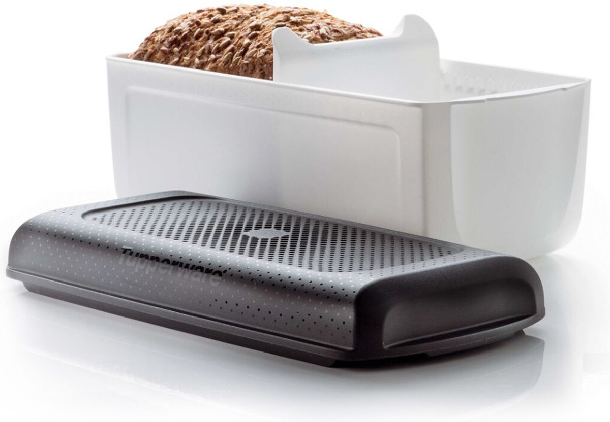 JML Tupperware Breadsmart Junior - Vershouddoos - Brood Langer Vers Houden - 32 X 17, 5 X 15 Cm