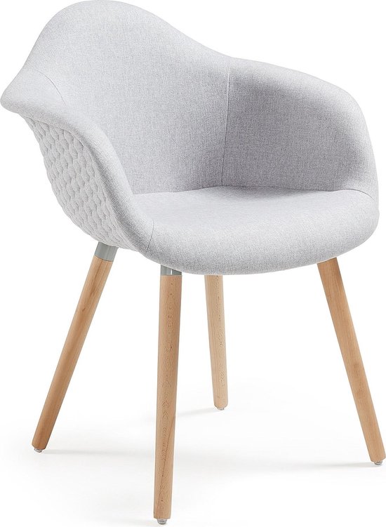 Kave Home Kenna Stoel - Grijs