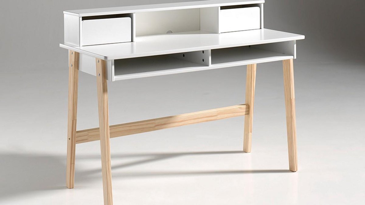 Vipack Kiddy Bureau - Wit