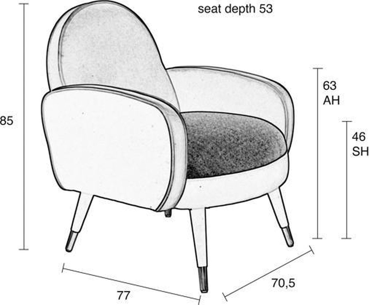 Zuiver Sam Fauteuil