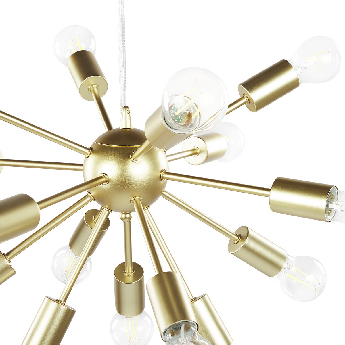 Beliani Balagas - Hanglamp--ijzer - Goud