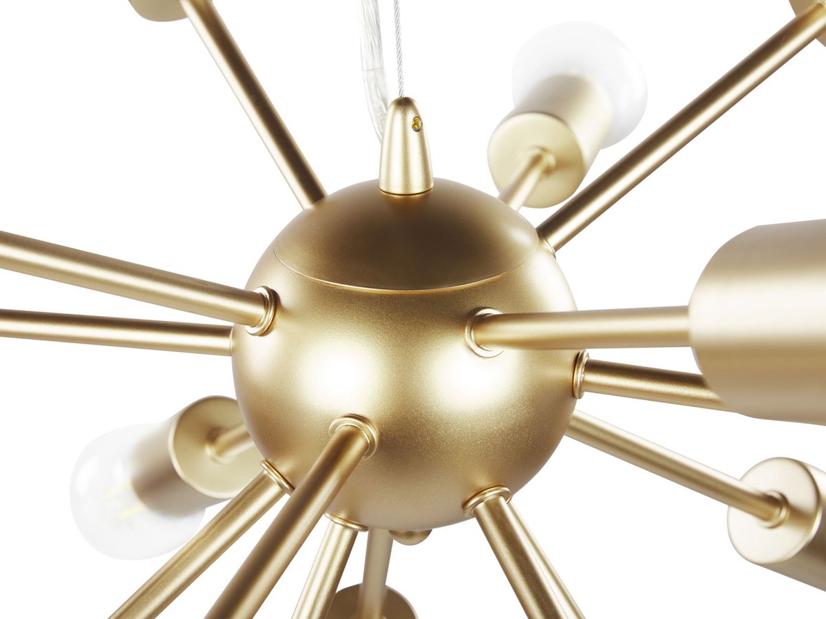 Beliani Balagas - Hanglamp--ijzer - Goud