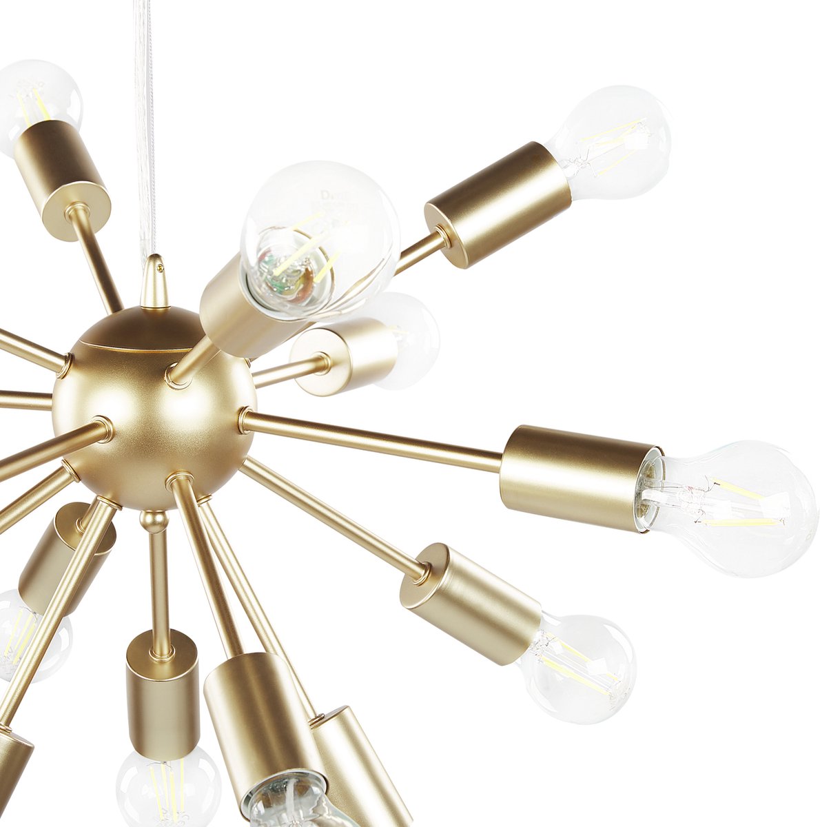 Beliani Balagas - Hanglamp--ijzer - Goud