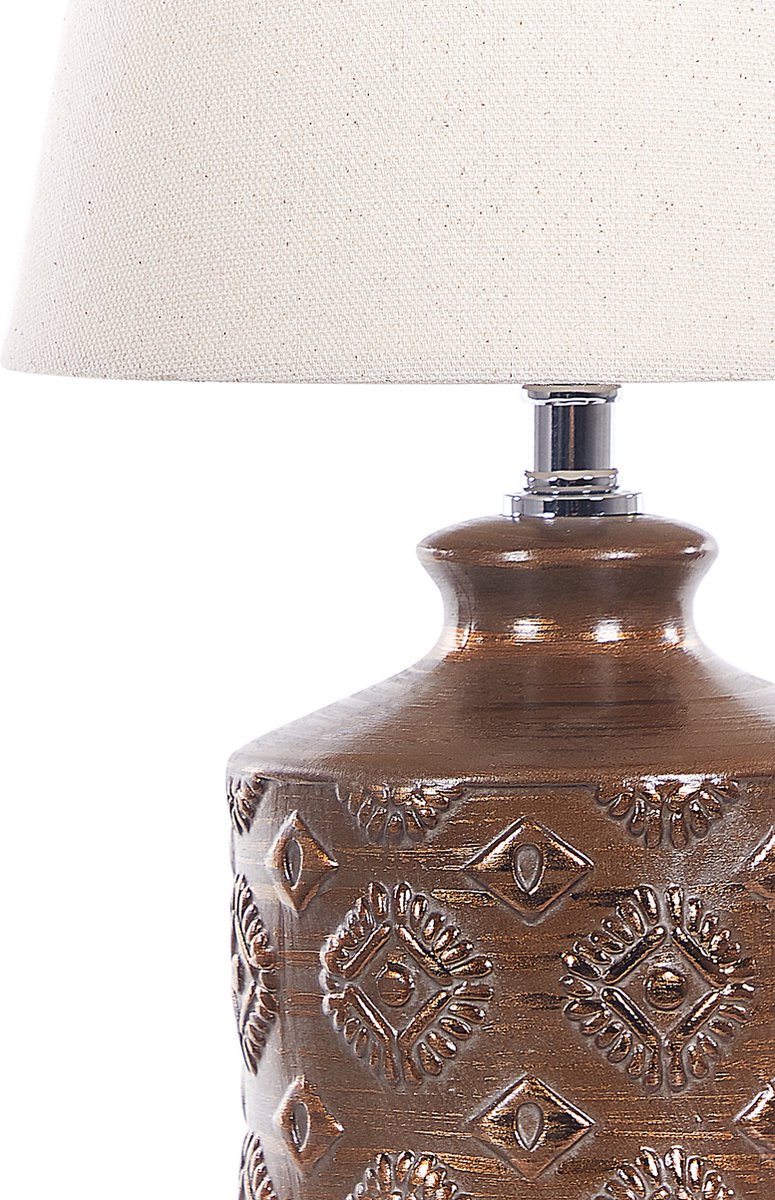 Beliani Rosanna - Tafellamp-koper-keramiek