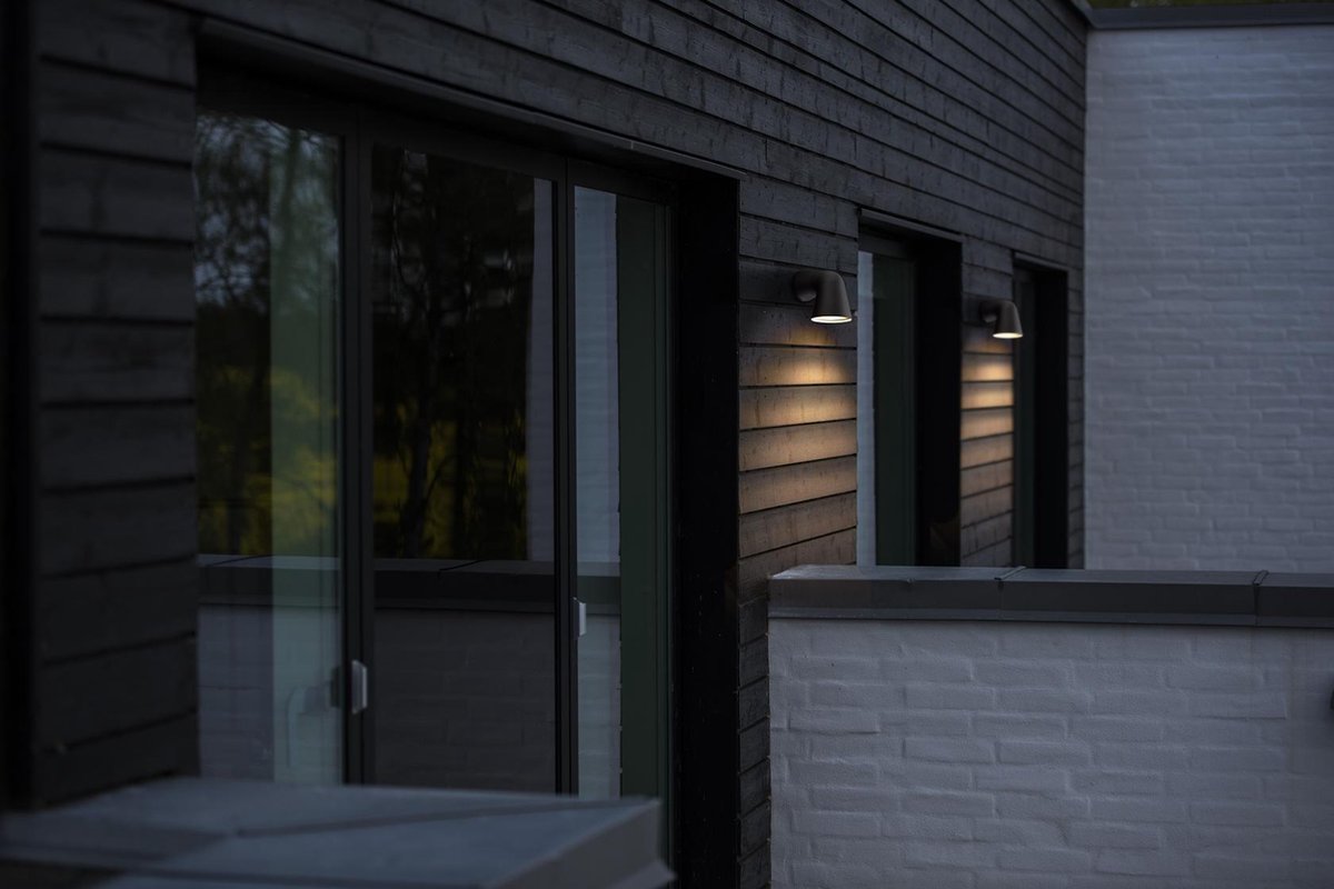 Nordlux Front Single Wandlamp - Zwart