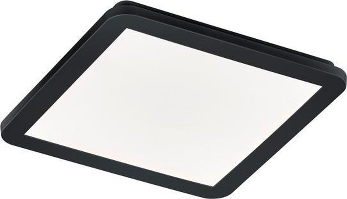 Reality TRIO Camillus Plafondlamp 30 x 30 cm - Zwart