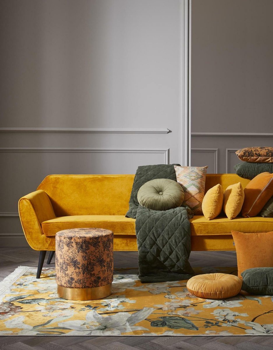 Essenza Billie Sprei 150 x 200 cm - Groen