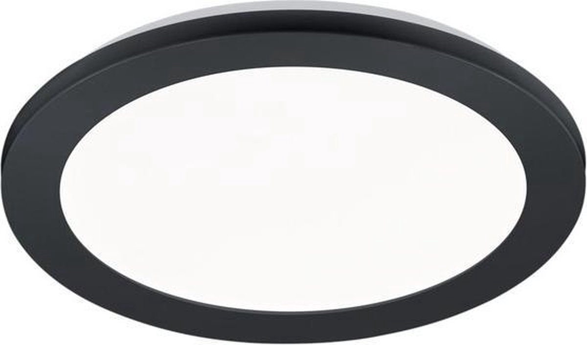 Reality TRIO Camillus Plafondlamp Ø 26 cm - Zwart