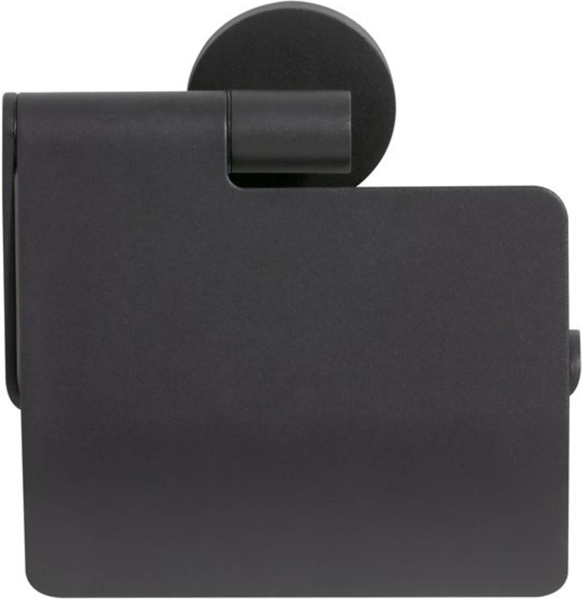 Tiger " Noon Toiletrolhouder Met Klep " - Zwart