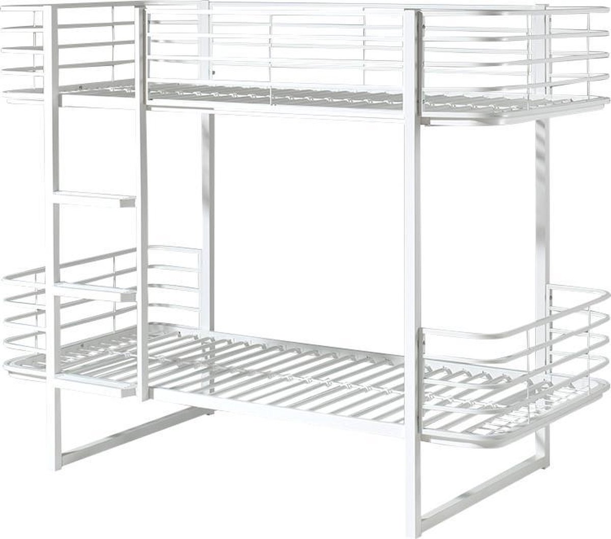 Vipack Oscar Stapelbed 90 x 200 cm - Wit