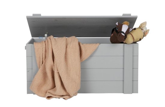 Woood Dennis Speelgoedkist - Grijs