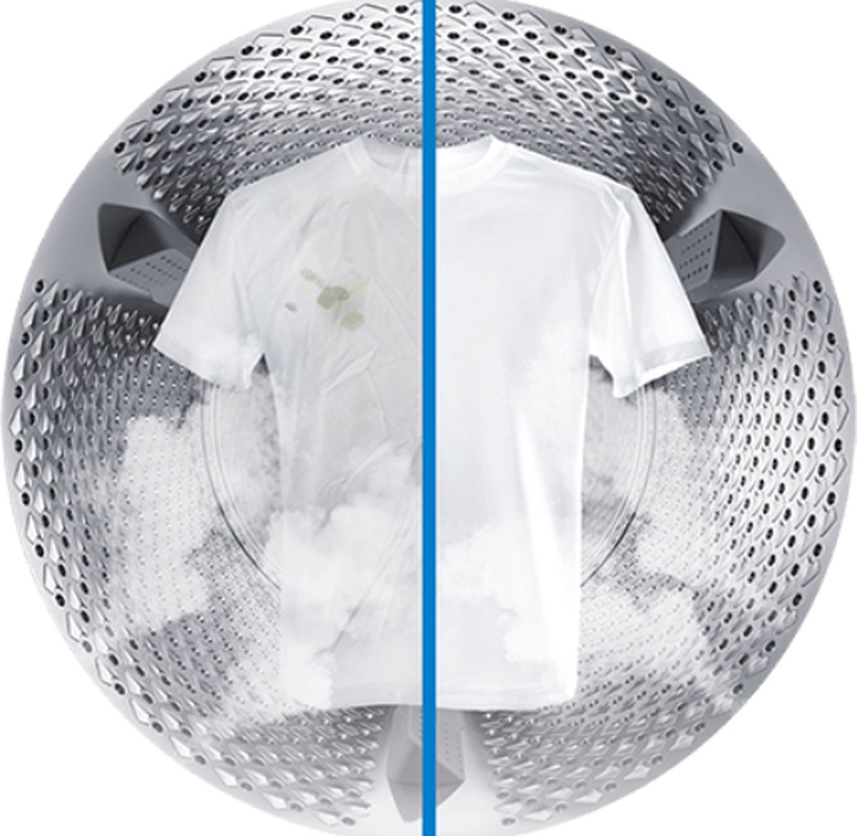 Beko was-droogcombinatie HTV8716XMST - Zwart