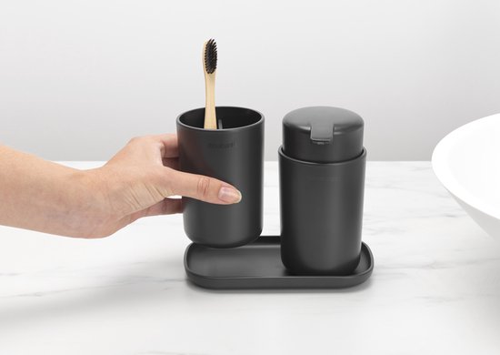 Brabantia ReNew Badkameraccessoires - Set van 3 - Grijs