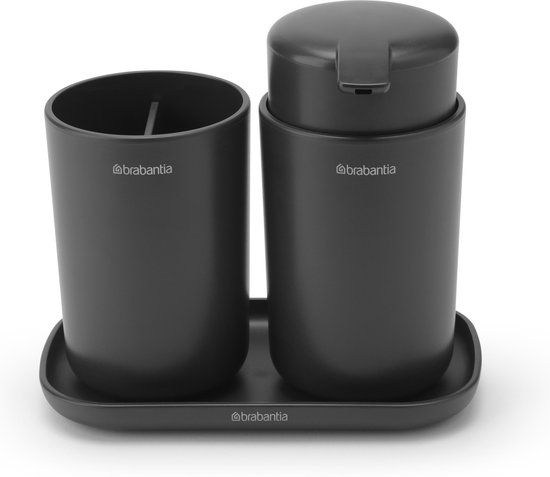 Brabantia ReNew Badkameraccessoires - Set van 3 - Grijs