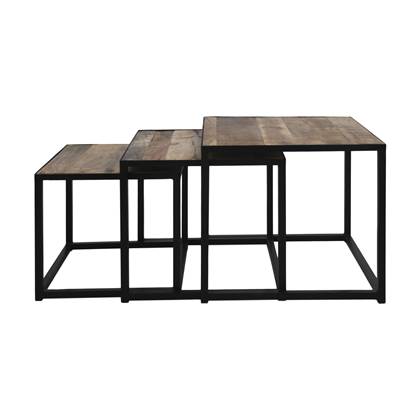 HSM Collection Salontafel Set van 3