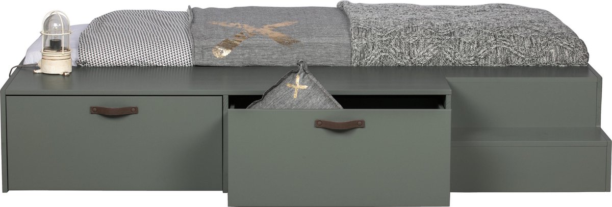 vtwonen Stage bed 80 x 200 cm - Groen