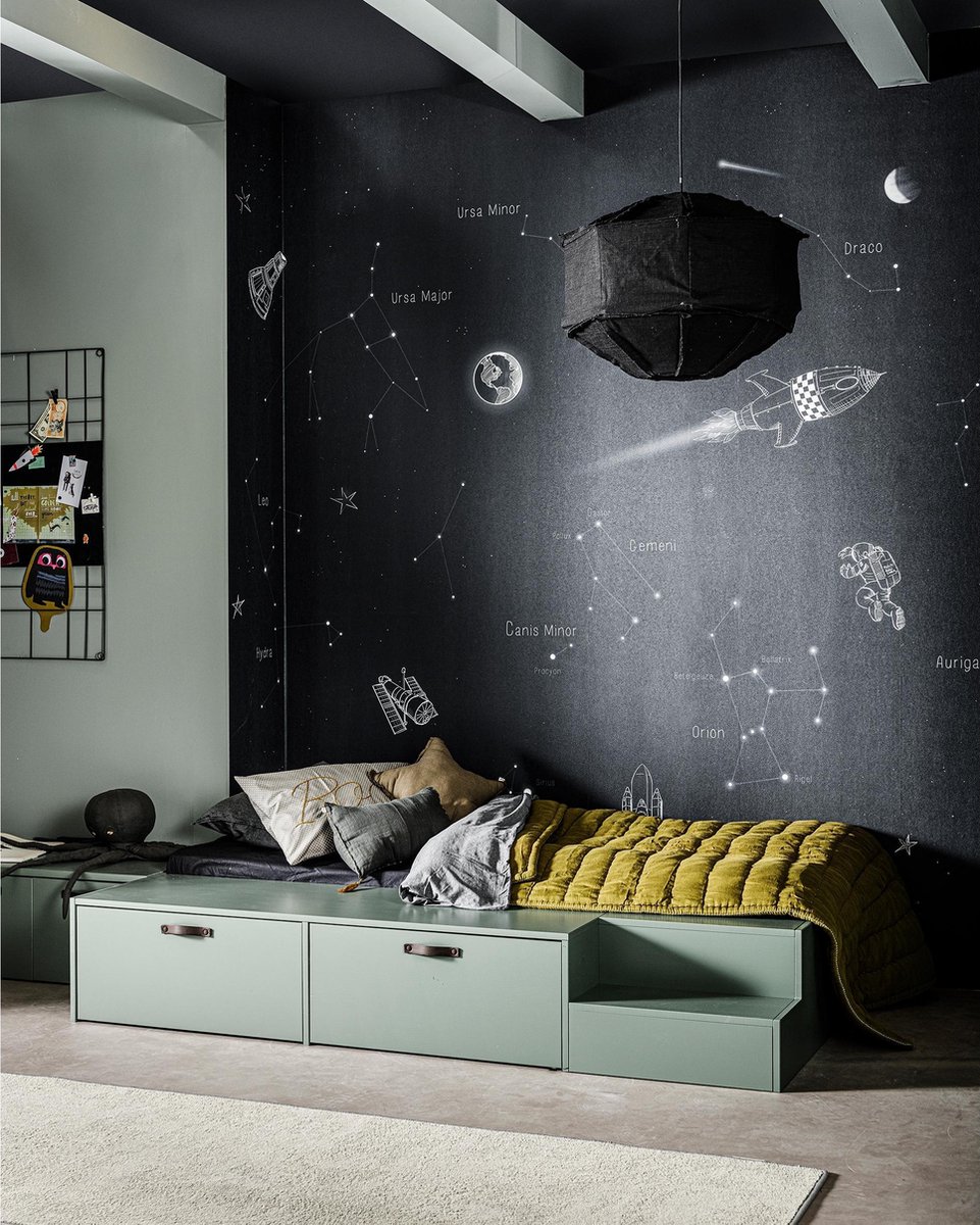 vtwonen Stage bed 80 x 200 cm - Groen