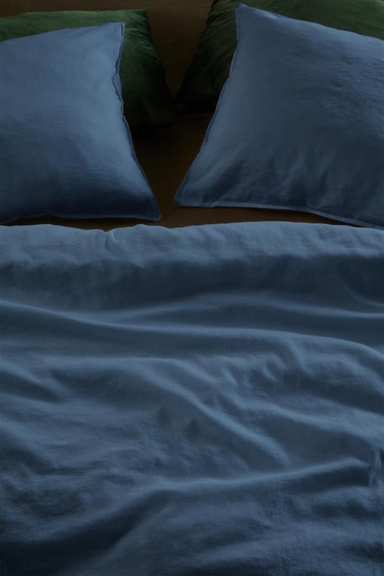 " Easy Dekbedovertrek 140 x 220 cm " - Blauw