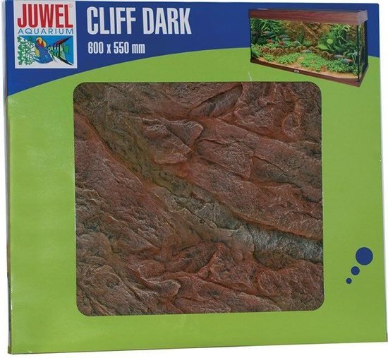 Juwel Achterwand Cliff Dark - Aquarium - Achterwand - 60x55x3 cm