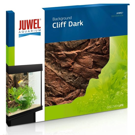 Juwel Achterwand Cliff Dark - Aquarium - Achterwand - 60x55x3 cm