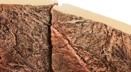 Juwel Achterwand Cliff Dark - Aquarium - Achterwand - 60x55x3 cm