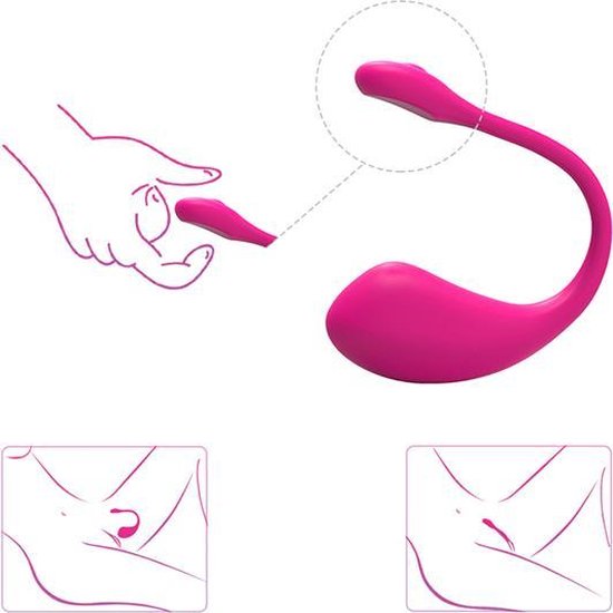 Lush Lovense - 2 Draagbare Bullet Vibrator - Roze