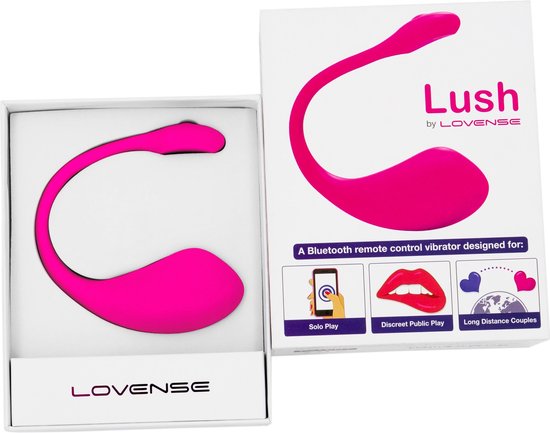 Lush Lovense - 2 Draagbare Bullet Vibrator - Roze