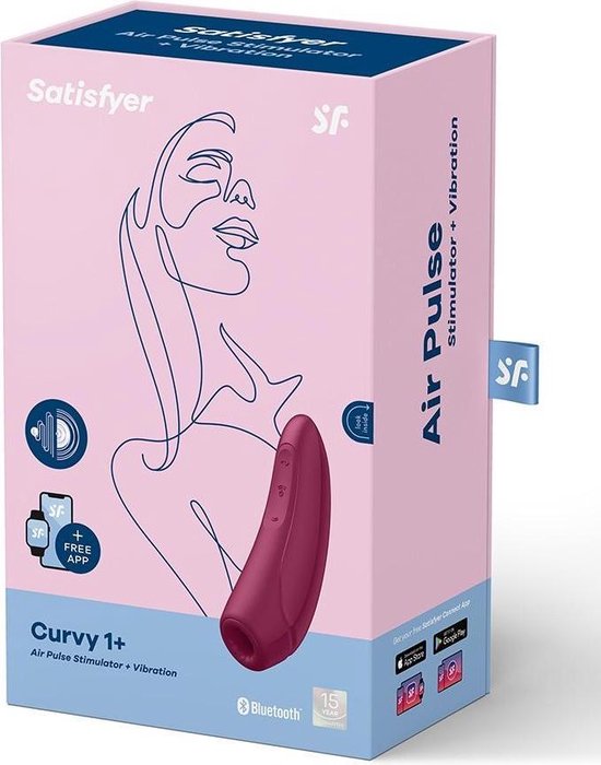SATISFYER Curvy 1 - App Connect - Rood