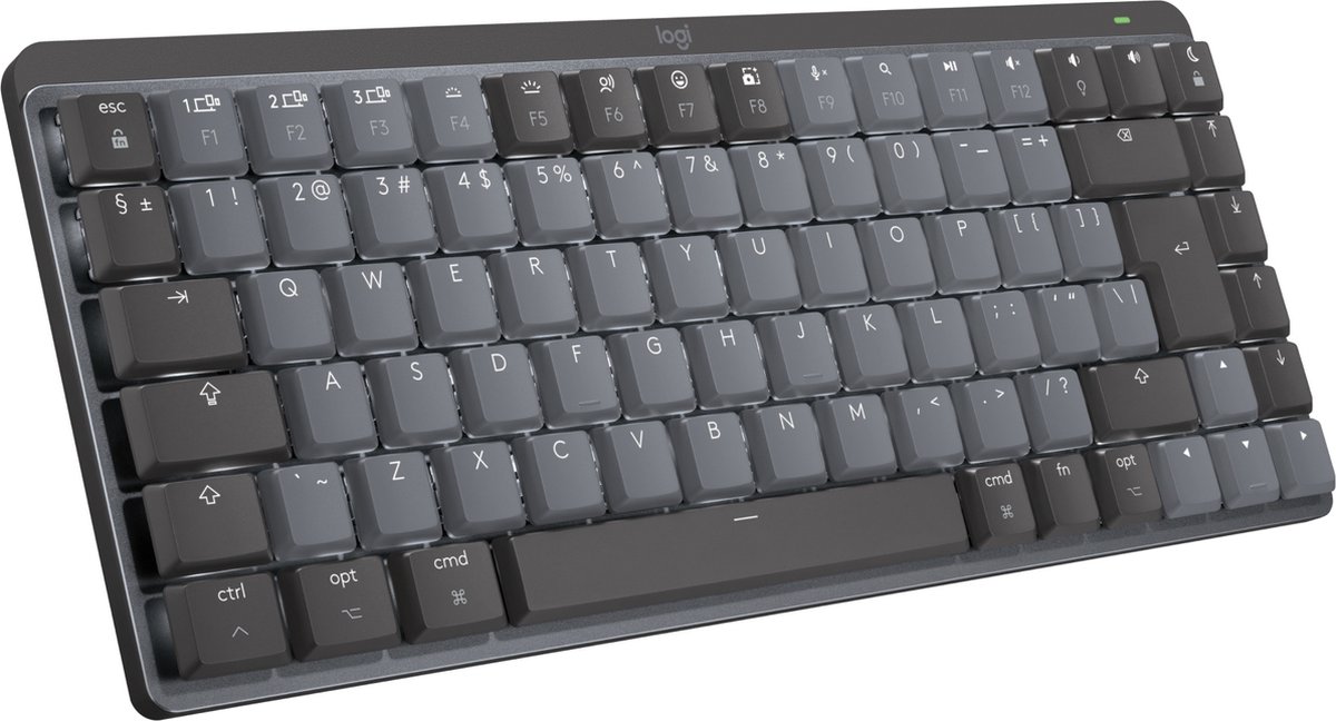 Logitech toetsenbord MX Mechanical Mini Voor Mac (Space Grey)