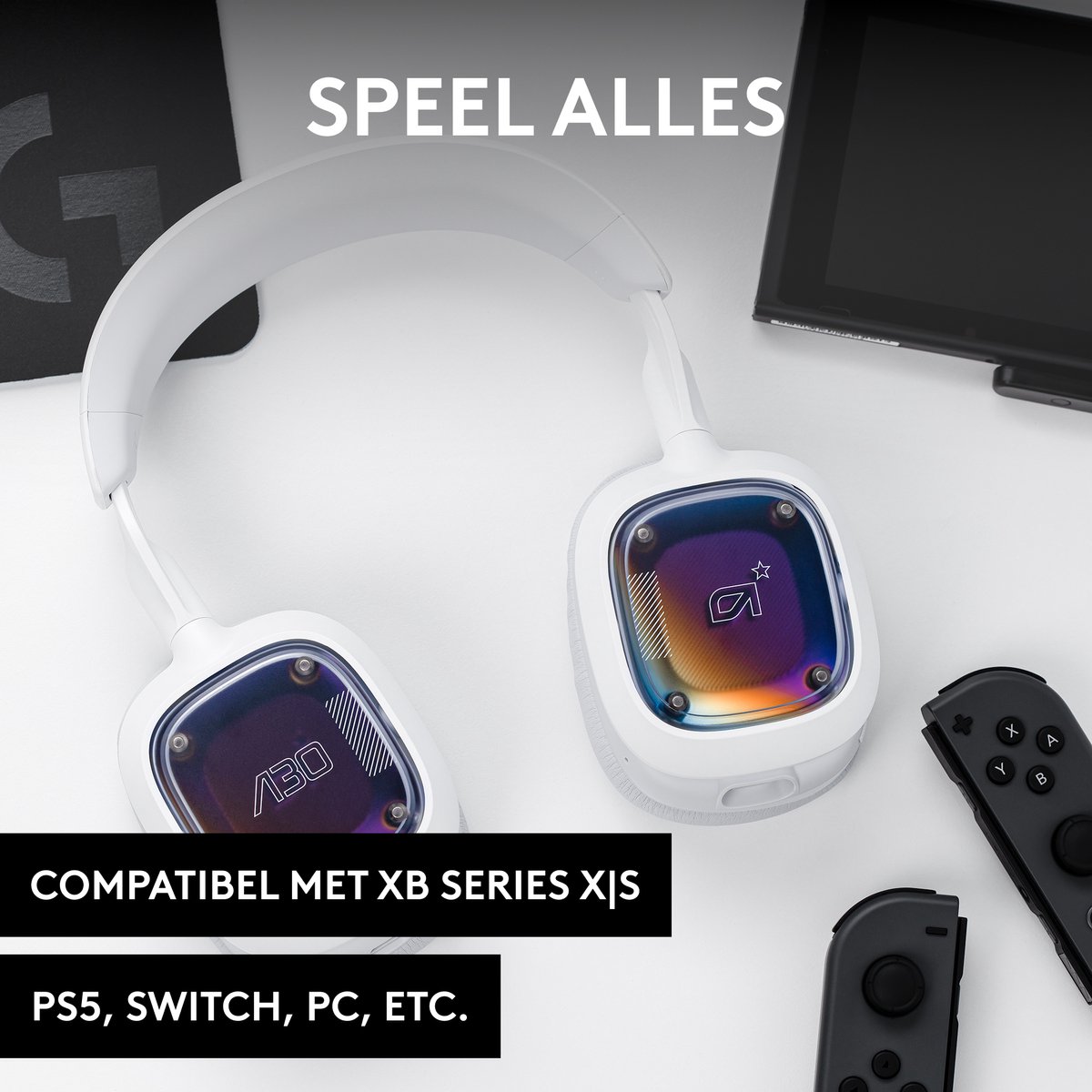 Astro A30 Lightspeed Draadloze Gaming Headset - PS Wit