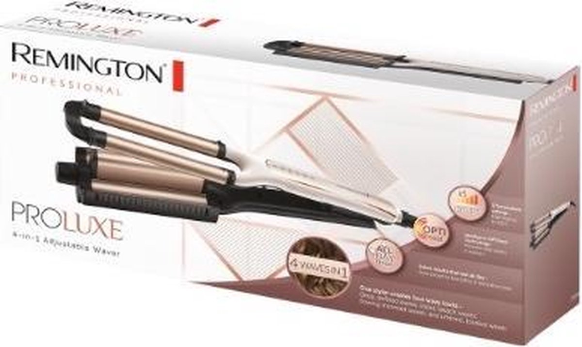 Remington Proluxe Wafeltang 4-in-1 Ci91aw - Zwart