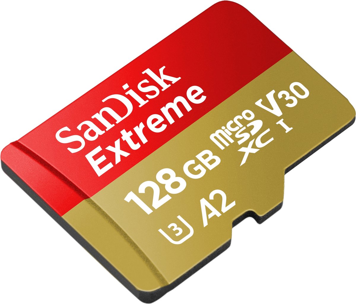 Sandisk Extreme MicroSDXC 128 GB - Class 3