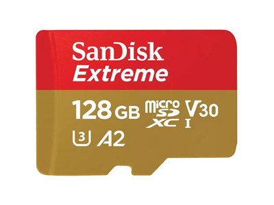 Sandisk Extreme MicroSDXC 128 GB - Class 10