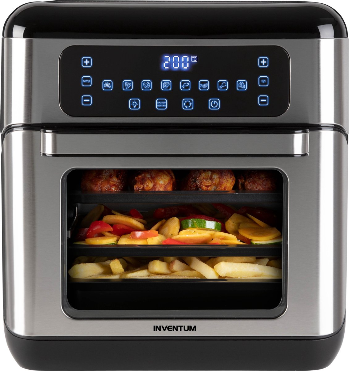 Inventum mini oven GF1200HLD - Zwart