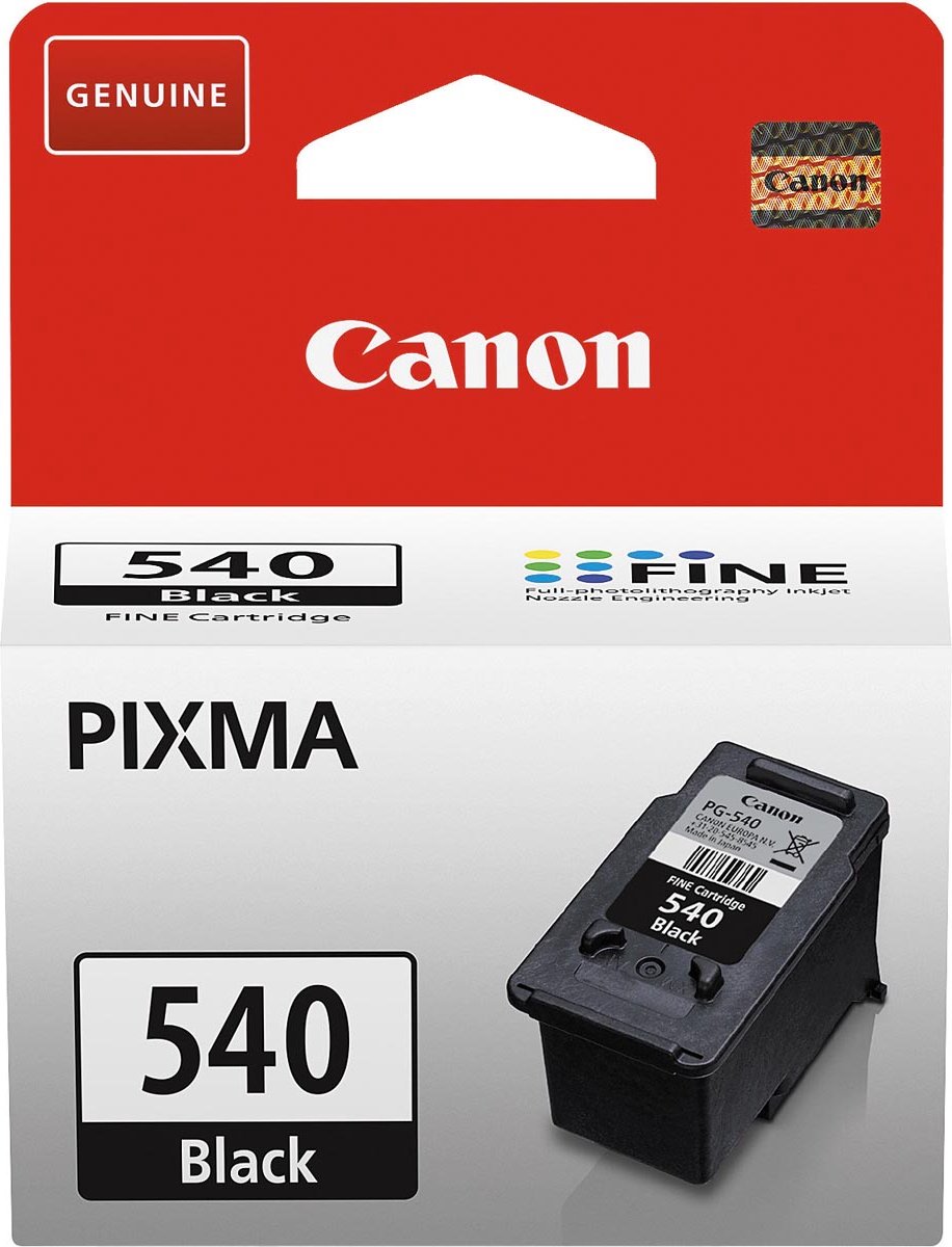 Canon cartridge PG-540 BK (zwart)