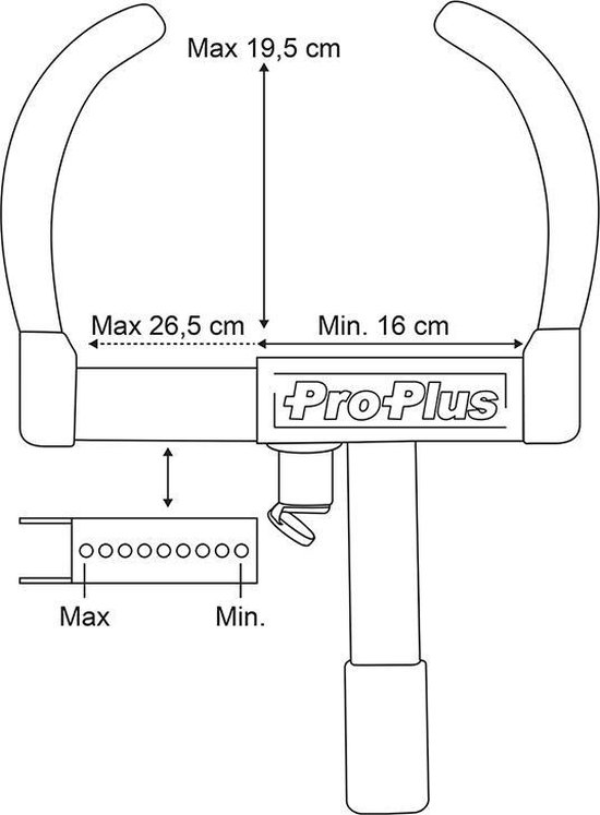 PROPLUS Wielklem Universeel Compact